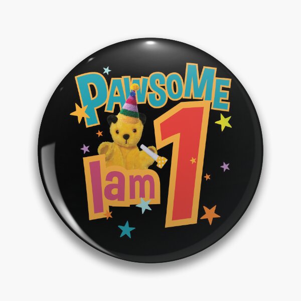 Item preview,  Sooty I Am One 1st Birthday Pawsome Kids designed and sold by All-And-Every.