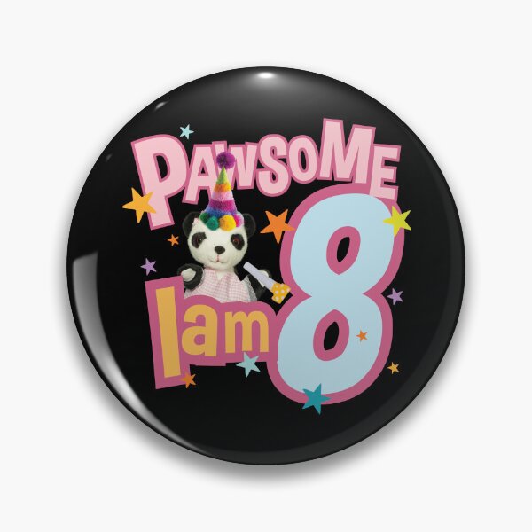 Item preview, Sooty Soo I Am Eight 8th Birthday Pawsome Kids designed and sold by All-And-Every.