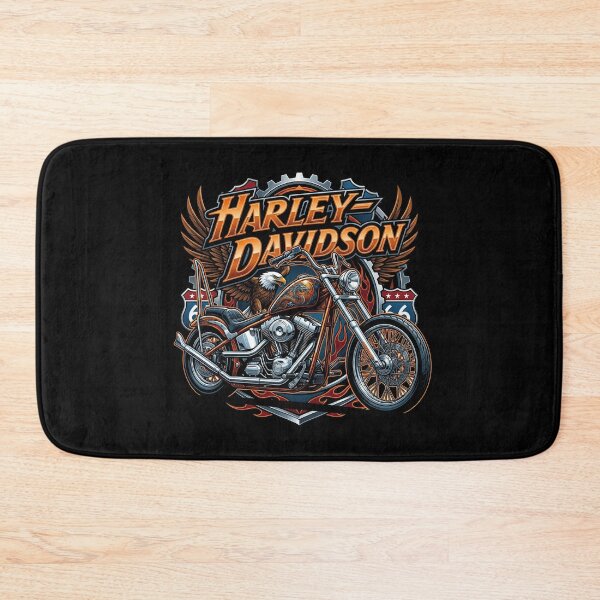 Item preview, Harley Davidson Custom Iron Cruiser Motorcycle Artwork designed and sold by enzoade.