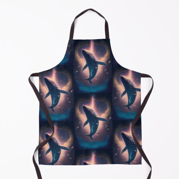 Item preview, Cosmic Stellar Whale - Whale Art with Nebula and Stars designed and sold by Hipatye26.
