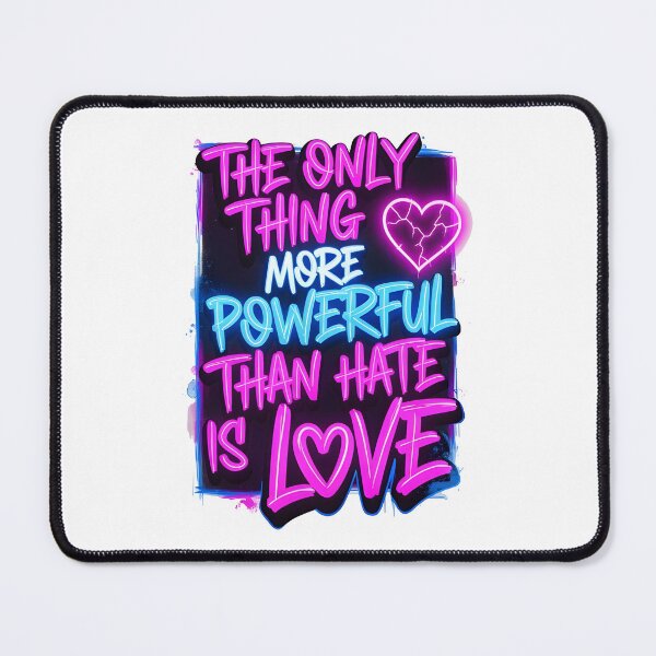 Item preview, The Only Thing More Powerful Than Hate Is Love  designed and sold by Uglyandcute.