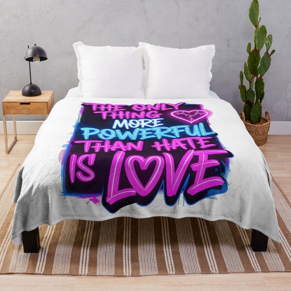 Item preview, The Only Thing More Powerful Than Hate Is Love  designed and sold by Uglyandcute.