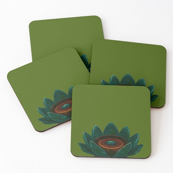 Item preview, visionary cosmic emerald lotus designed and sold by Ecosetereos.