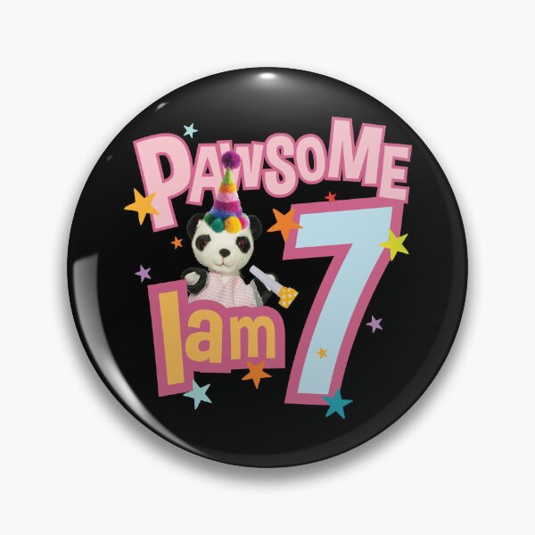 Item preview,  Sooty Soo I Am Seven 7th Birthday Pawsome Kids designed and sold by All-And-Every.