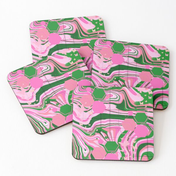 Item preview, Dreamy Pink Butterfly Abstract Pattern designed and sold by Shining Bright Arts, Crafts & Illustration.