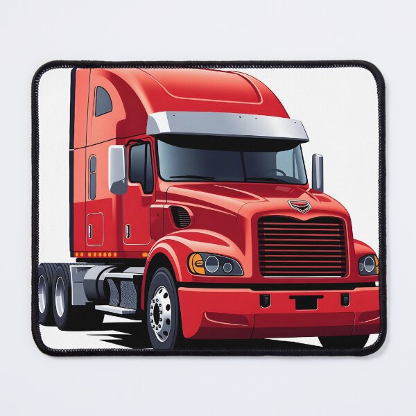 Item preview, Semi Truck Illustration designed and sold by SunDrift.
