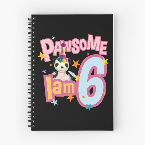 Item preview, Sooty Soo I Am Six 6th Birthday Pawsome Kids designed and sold by All-And-Every.