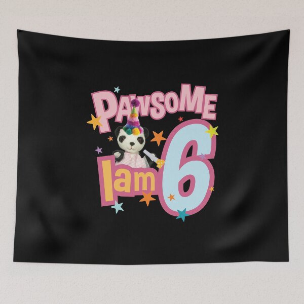 Item preview, Sooty Soo I Am Six 6th Birthday Pawsome Kids designed and sold by All-And-Every.
