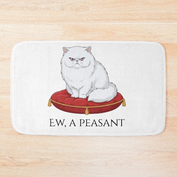 Item preview, Ew A Peasant Funny Disgusted Persian Cat designed and sold by Petzzz.