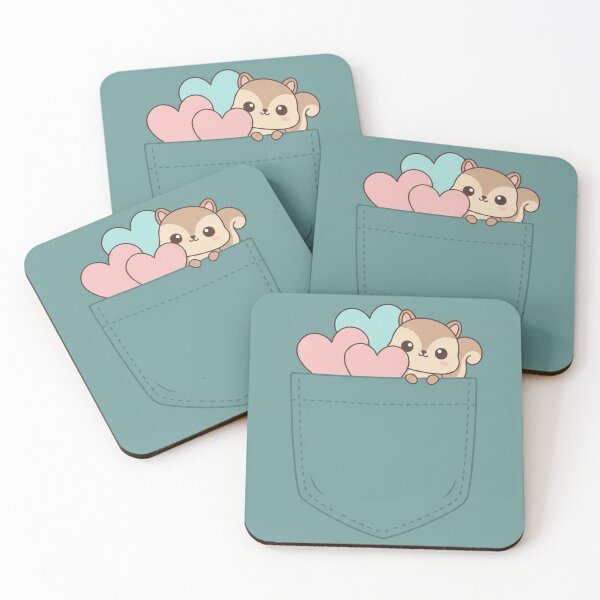 Item preview, Cute Pocket animal Kawaii Pastel Illustration designed and sold by 0606PM.