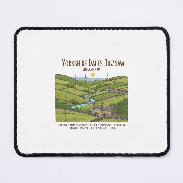 Item preview, yorkshire dales jigsaw designed and sold by PopPizzazz.
