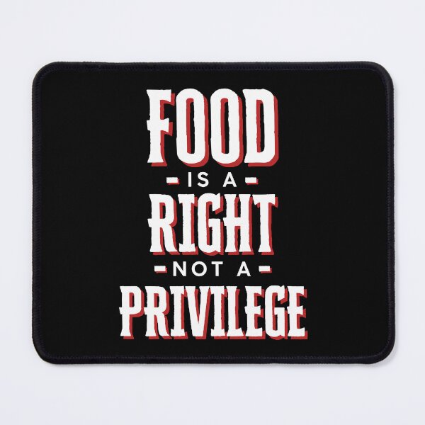 Item preview, Food Is A Right – Bold Red Vintage Protest Art designed and sold by JB-designstudio.