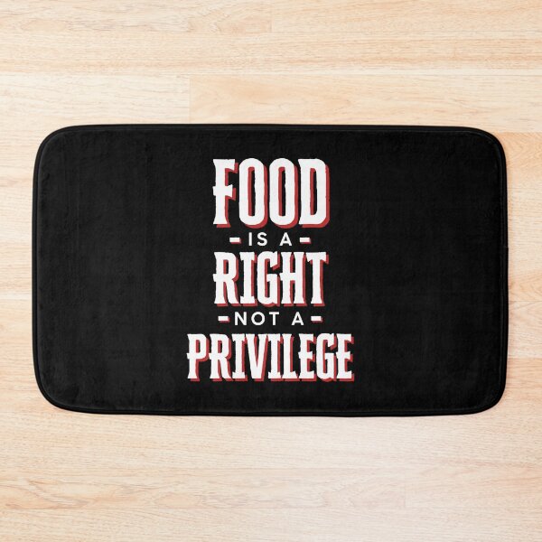 Item preview, Food Is A Right – Bold Red Vintage Protest Art designed and sold by JB-designstudio.