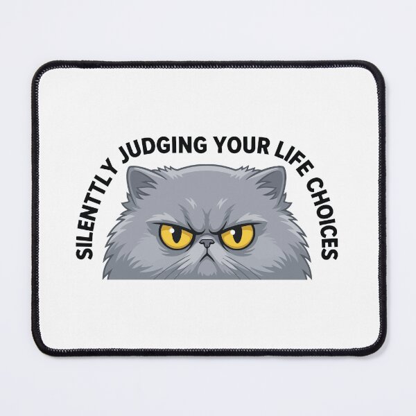Item preview, Silently Judging Your Life Choices Persian Cat designed and sold by Petzzz.