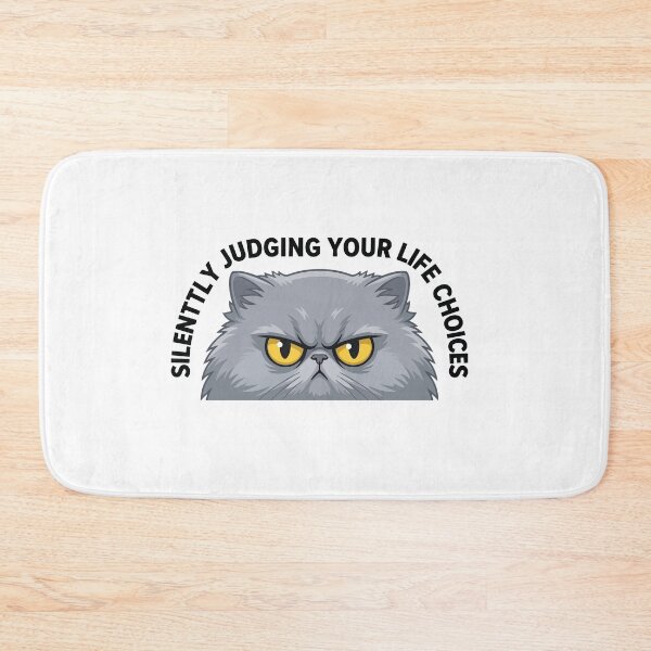Item preview, Silently Judging Your Life Choices Persian Cat designed and sold by Petzzz.