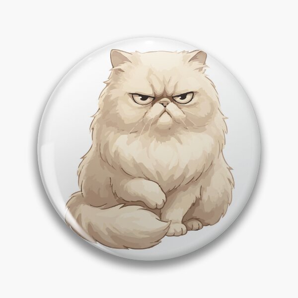 Item preview, I Find You Unacceptable Grumpy Persian Cat designed and sold by Petzzz.