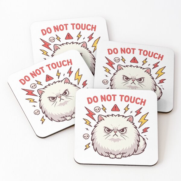Item preview, Do Not Touch The Royal Fluff Persian Cat designed and sold by Petzzz.