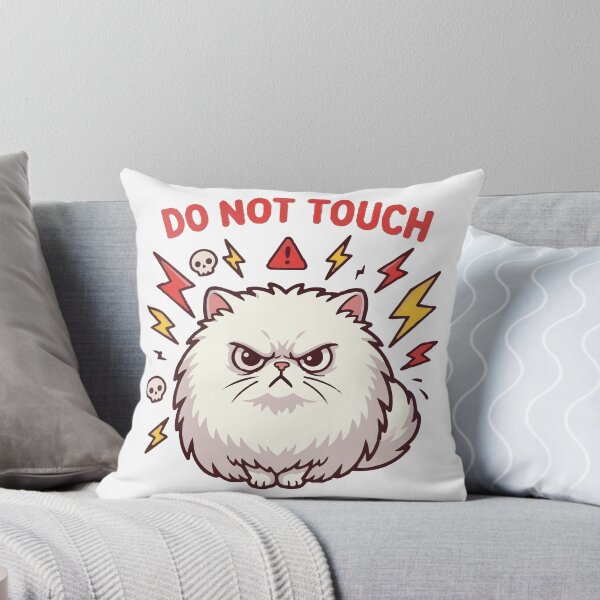 Item preview, Do Not Touch The Royal Fluff Persian Cat designed and sold by Petzzz.