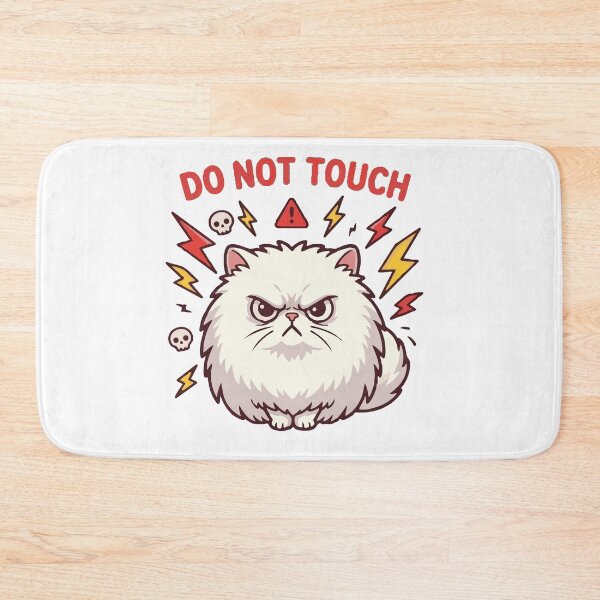 Item preview, Do Not Touch The Royal Fluff Persian Cat designed and sold by Petzzz.