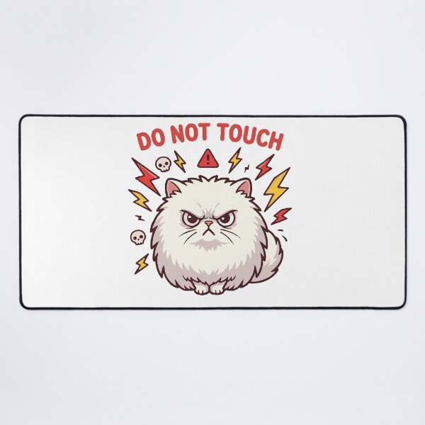 Item preview, Do Not Touch The Royal Fluff Persian Cat designed and sold by Petzzz.