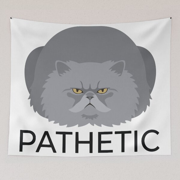 Item preview, Pathetic Funny Judging Persian Cat Stare designed and sold by Petzzz.