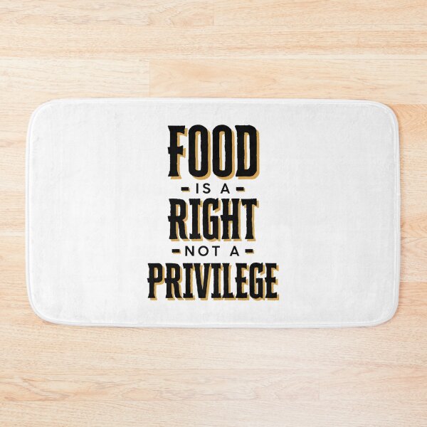 Item preview, Food Is A Right – Elegant Vintage Gold Typography designed and sold by JB-designstudio.