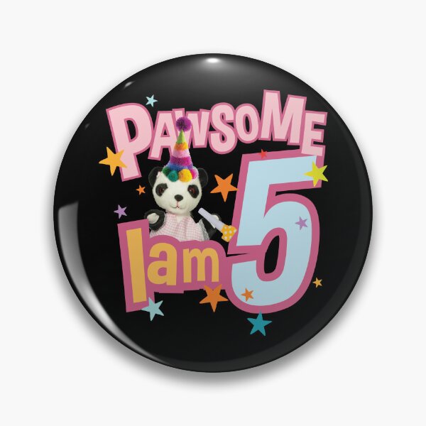 Item preview, Sooty Soo I Am Five 5th Birthday Pawsome Kids designed and sold by All-And-Every.