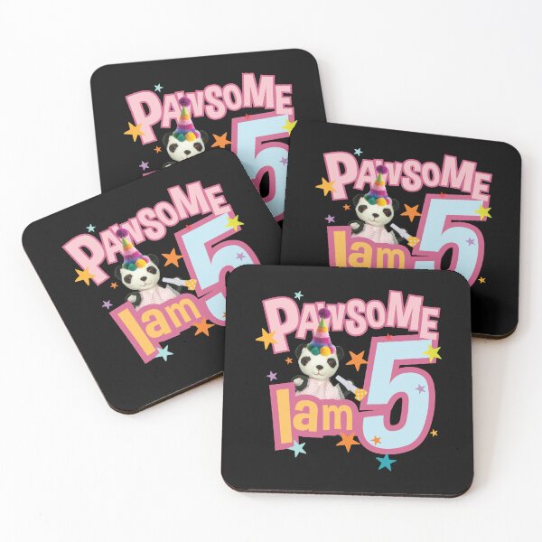 Item preview, Sooty Soo I Am Five 5th Birthday Pawsome Kids designed and sold by All-And-Every.