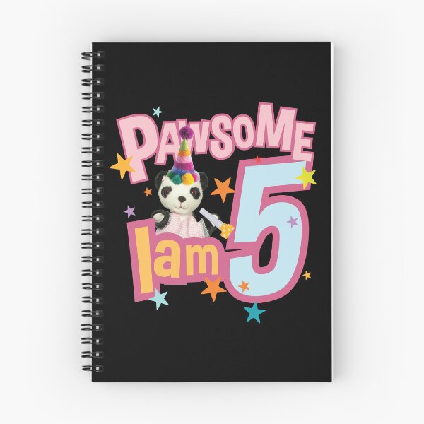 Item preview, Sooty Soo I Am Five 5th Birthday Pawsome Kids designed and sold by All-And-Every.