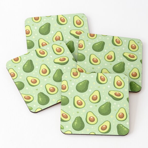 Item preview, Cute Avocado Dream Pattern designed and sold by Lunara Glow.