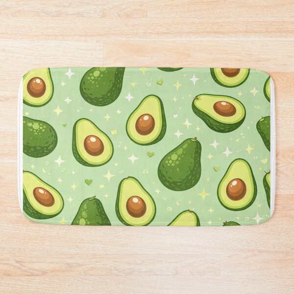 Item preview, Cute Avocado Dream Pattern designed and sold by Lunara Glow.