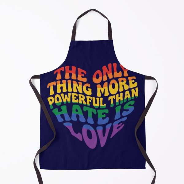 Item preview, The Only Thing More Powerful Than Hate Is Love Heart designed and sold by EchoPrint Co..