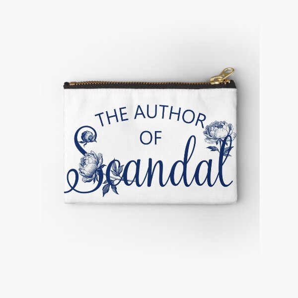 Item preview, The Author of Scandal Regency Bookish Quote Print designed and sold by Olhapro.