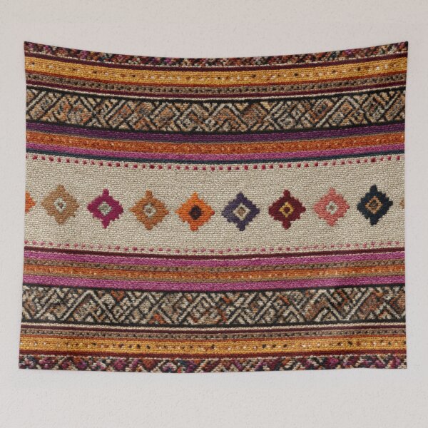 Item preview, Moroccan Handcrafted Rug Berber Wool Carpet designed and sold by GrinGalore.