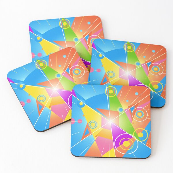 Item preview, Radiant geometric explosion of color designed and sold by Sigtrix.