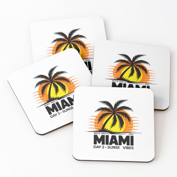 Item preview, Beach Life Miami 2026 Minimalist Art designed and sold by SplashTastic.