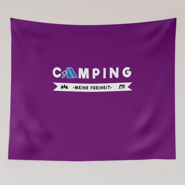 Item preview, Camping is freedom designed and sold by Michael Treu.