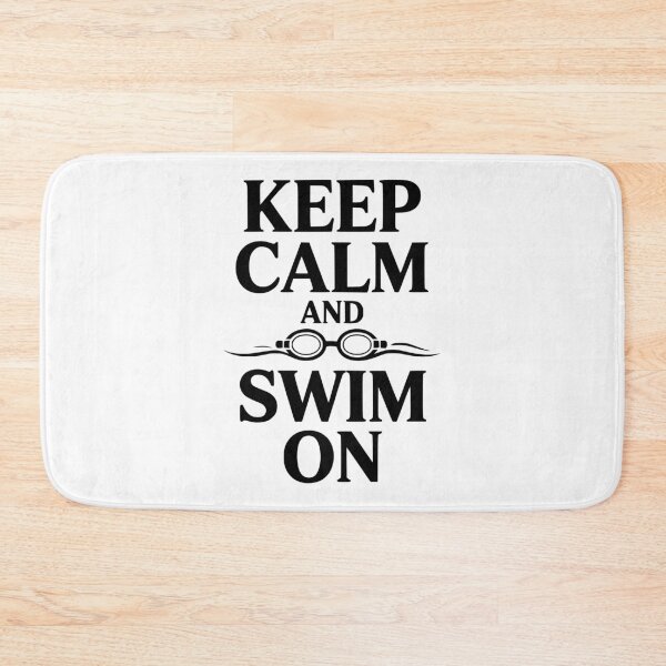 Item preview, Keep Calm and Swim On designed and sold by Frank Ring.