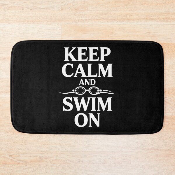 Item preview, Keep Calm and Swim On designed and sold by Frank Ring.