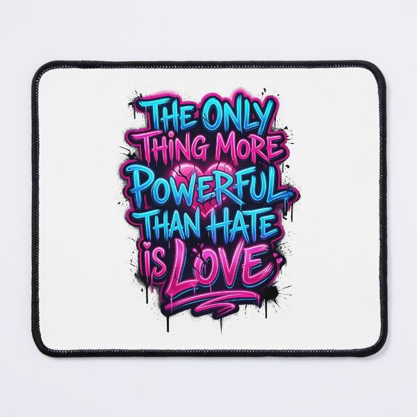 Item preview, The Only Thing More Powerful Than Hate Is Love  designed and sold by Uglyandcute.