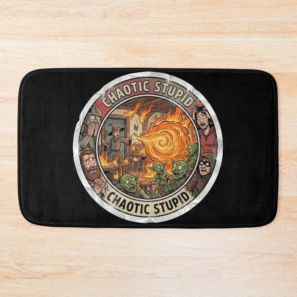 Item preview, Chaotic Stupid Funny Wizard Fireball RPG Party designed and sold by Fenay Designs.