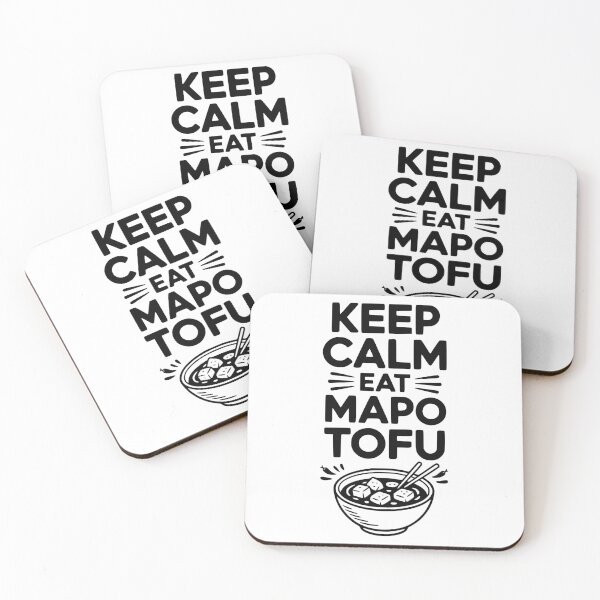 Item preview, Keep Calm Eat Mapo Tofu designed and sold by Frank Ring.