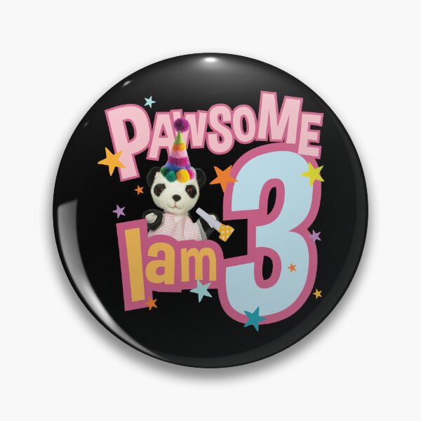 Item preview, Sooty Soo I Am Three 3rd Birthday Pawsome Kids designed and sold by All-And-Every.