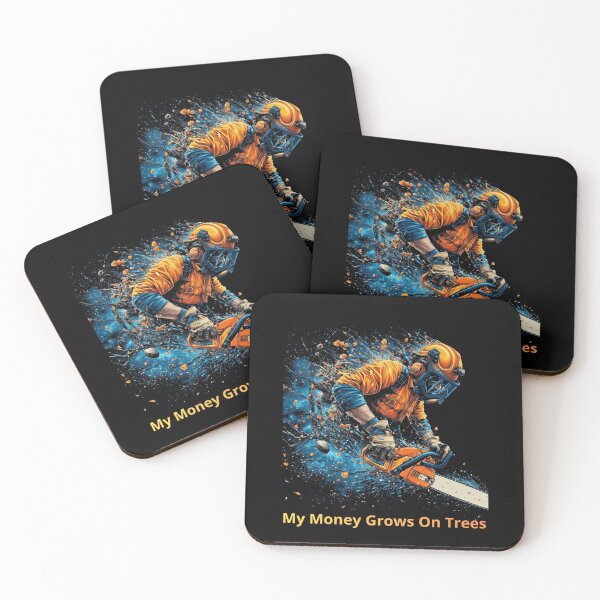 Item preview, My Money Grows On Tress Funny Gifs For Arborists designed and sold by KRIS TakeThisShirt POD Shop.