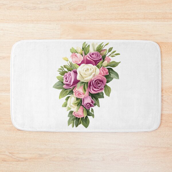 Item preview, Pastel Rose Bouquet - Soft Elegant Romantic Floral Art Print designed and sold by DesignArtist.ia.