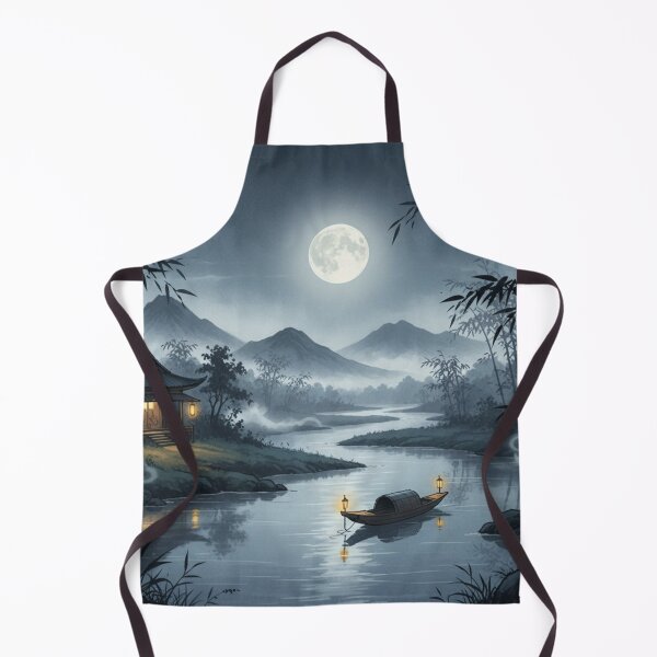 Item preview, Moonlit idyll by a river designed and sold by Sigtrix.