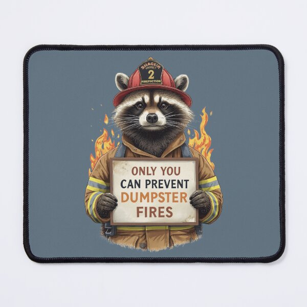 Item preview, Only You Can Prevent Dumpster Fires designed and sold by Tom-Apex-Art.