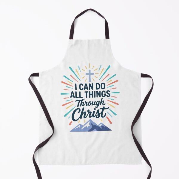 Item preview, I Can Do All Things Through Christ Christian Bible Verse – Philippians 4:13 Faith Motivational designed and sold by stylishdzign.