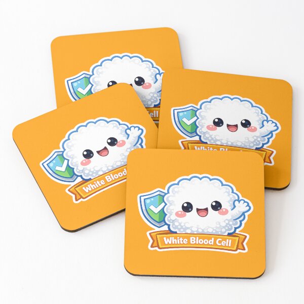 Item preview, Immune System White Blood Cell Science Art designed and sold by SplashTastic.