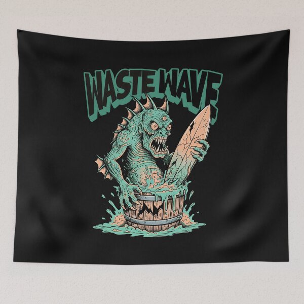 Item preview, Waste Wave: The Toxic Lagoon Shredder designed and sold by AwesomeBeyondLimits.